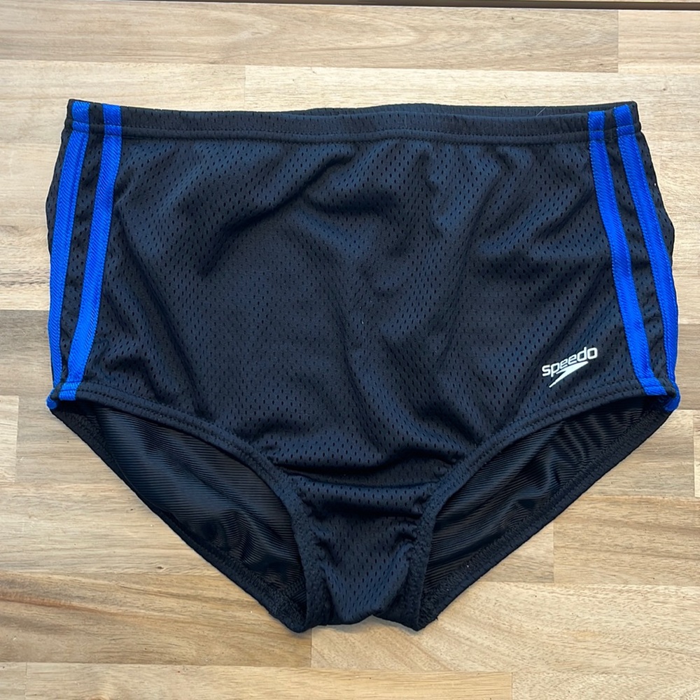 SPEEDO Poly Mesh Training Suit/Drag Suit Size 30